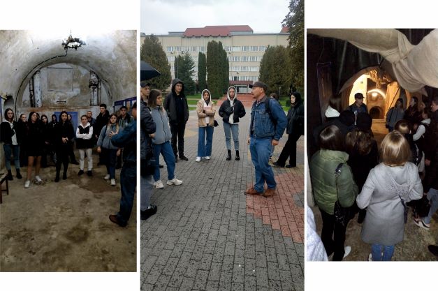 Колаж екскурсійних зупинок